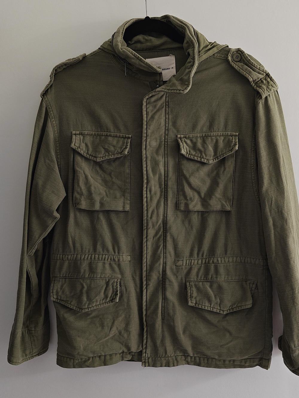 Lucky Brand Olive Military Field Jacket
